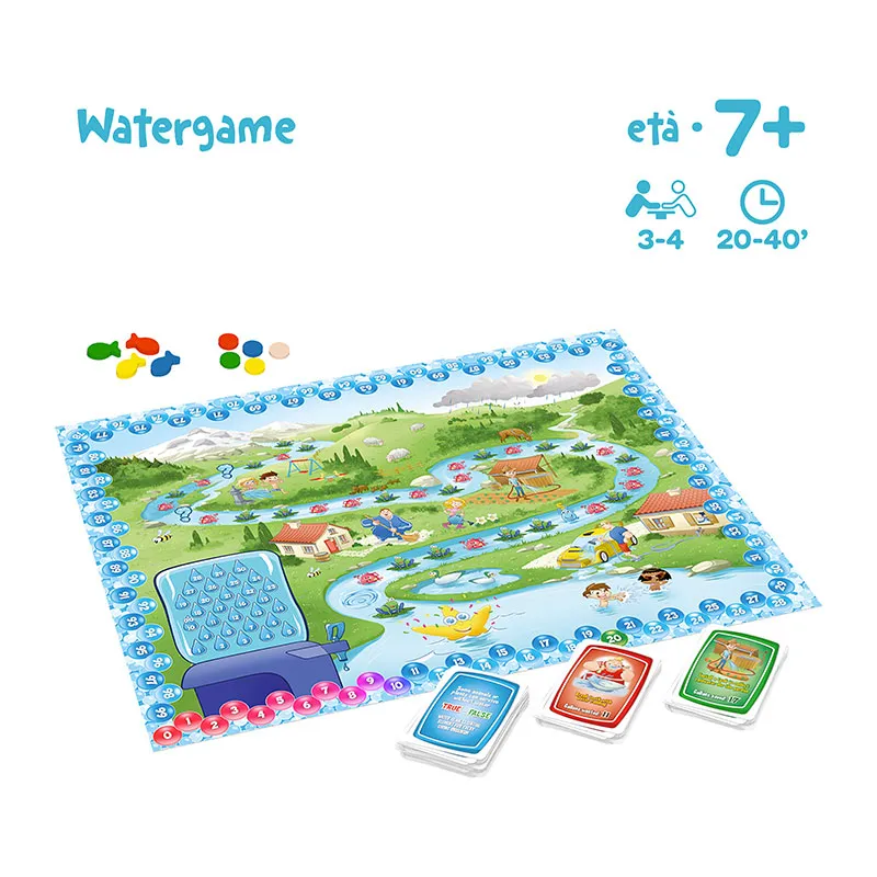 Jeu éducatif autour de l'eau - 7+-2
