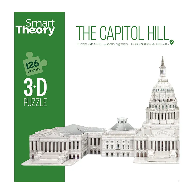 Puzzle 3D Capitole des USA 126pcs - 36m+-1