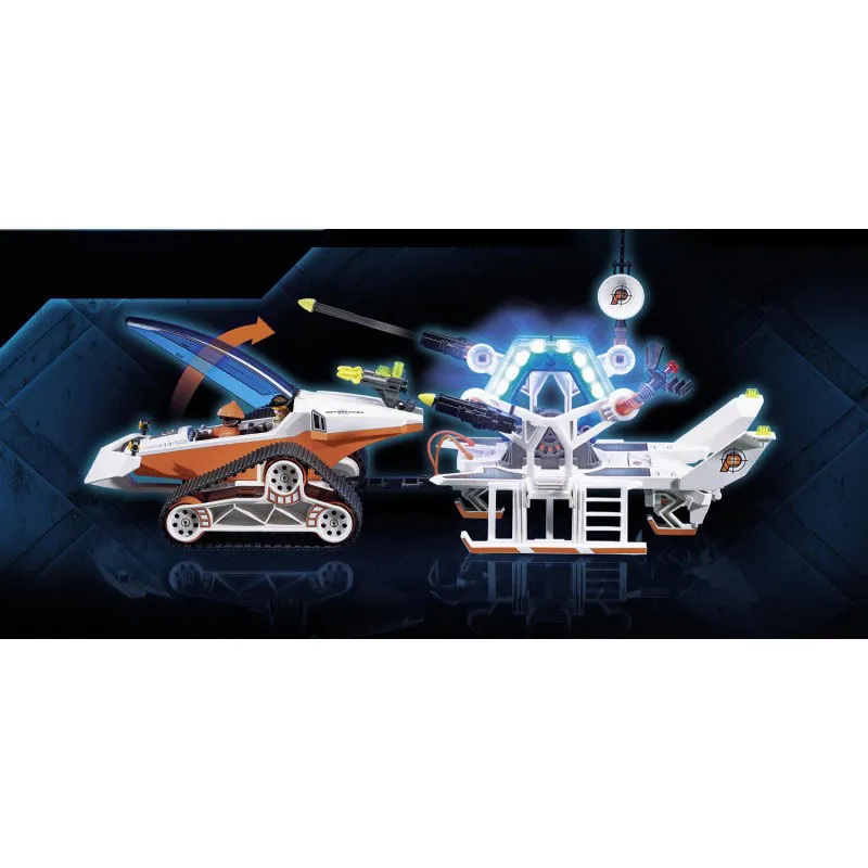 Véhicule de commande Spy Team 85pcs Top Agents - 6+-2