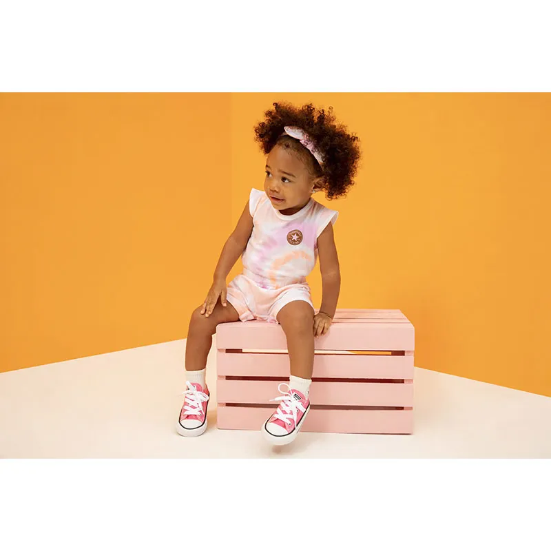 Combishort + headband Tie Dye - Blanc - CONVERSE-5
