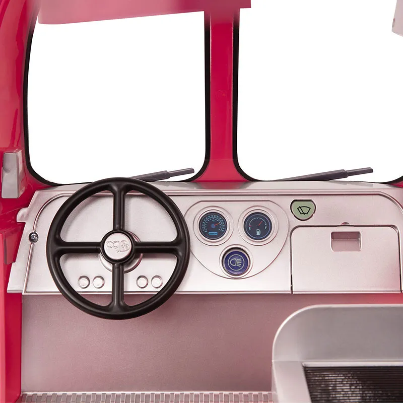 Foodtruck Rose & Accessoires - 75pcs-11