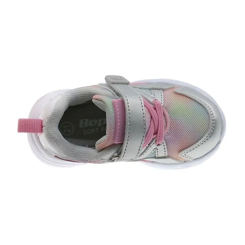 Baskets scratch Arc-en-ciel - Argent/Multi.-2