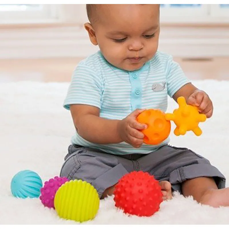 Balles sensorielles 6pcs - 6m+-3