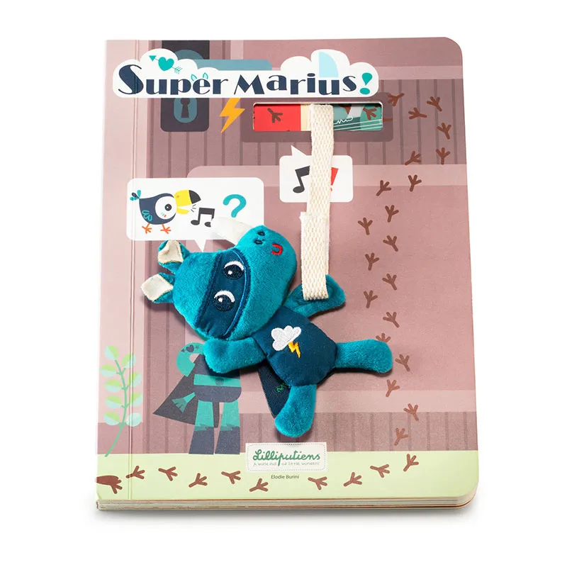 Livre labyrinthe Super Marius le Rhinocéros - 24m+-2