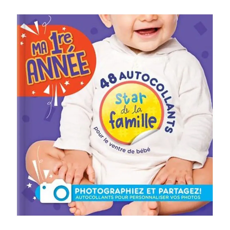 48 autocollants Ma première année - Adultes-0