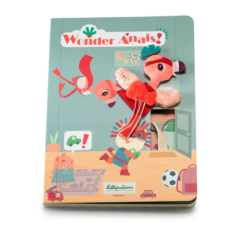 Livre labyrinthe Wonder Anaïs le flamant rose - 24m+-0