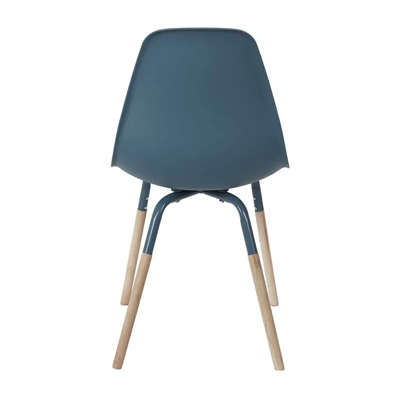 4 Chaise Phenix Bleu canard - 48.5x85x46cm-5