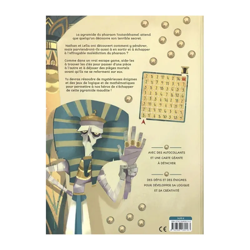 Escape book La malédiction du pharaon - 5+-1