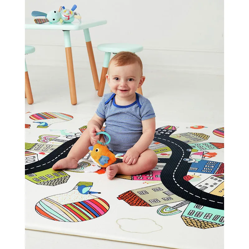 Tapis de jeu révers. Village/Losange - 218x132cm-3