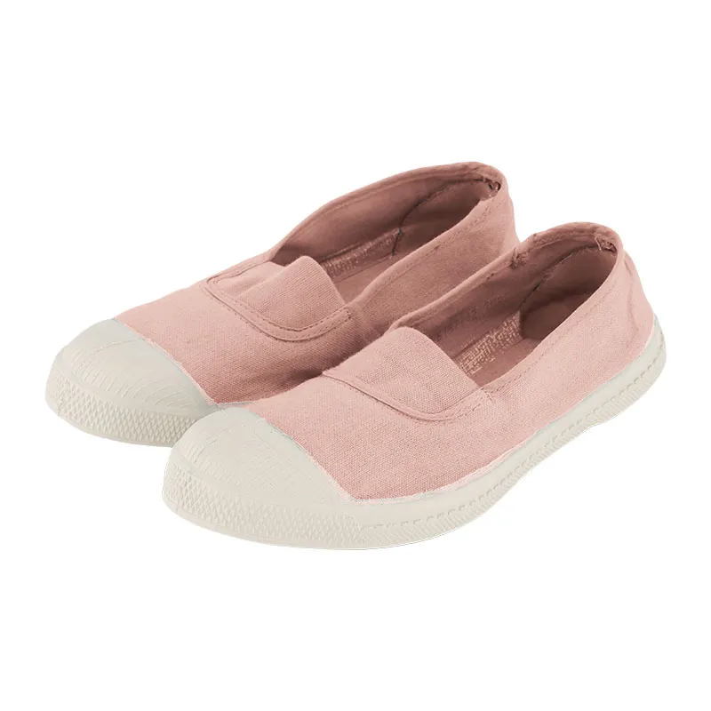 Tennis élastiques Femme - Rose Pale-1