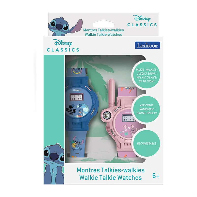 Montre talkie-walkie Stitch - 6+-4