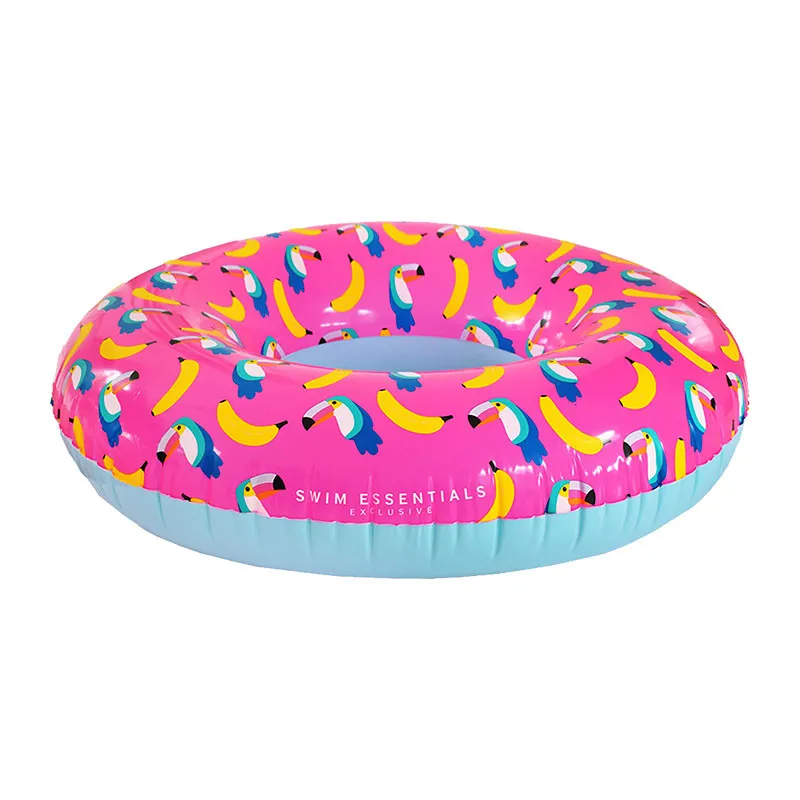 Bouée gonflable Toucans Bananes 90cm - 6+-1