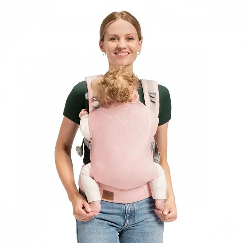 Porte bébé Nino Confetti Rose - 3m+-0