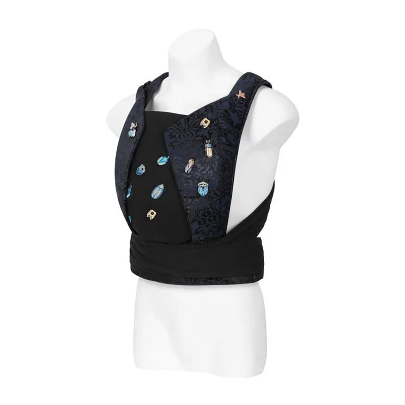 Porte-bébé Yema Tie Jewels of Nature Dark Blue - 0m+-1