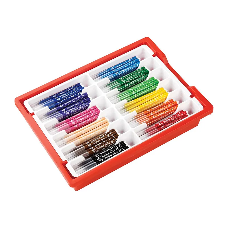 Coffret Schoolpack Feutres de coloriage Trio A-Z - 144pcs-1