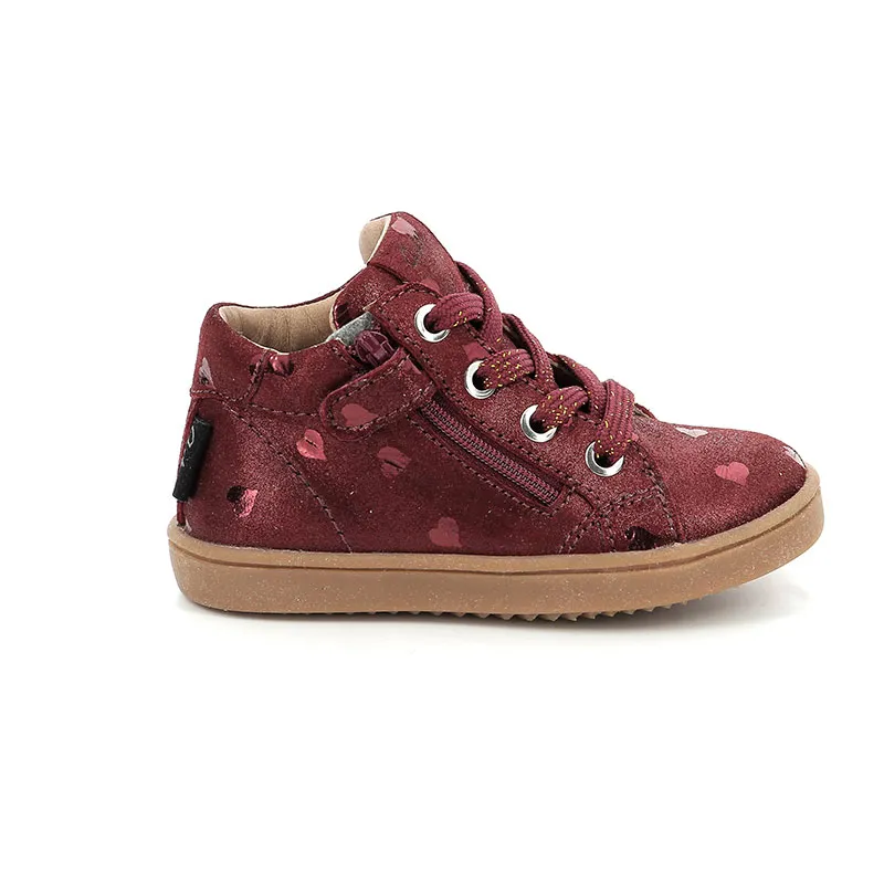 Sneakers hautes Enfant Wouhou - Bordeaux-2