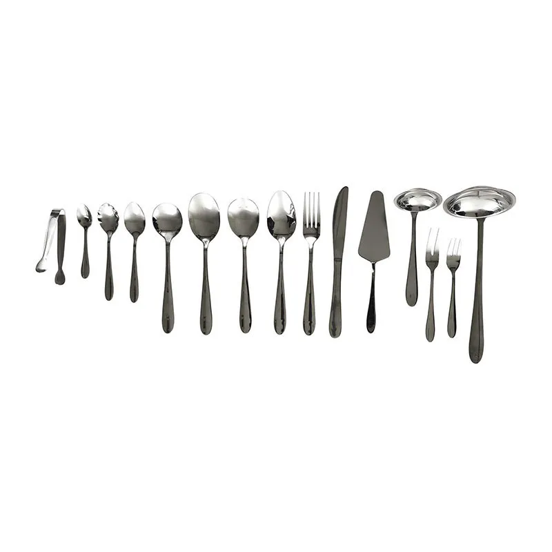Ménagère + tiroir en bois - 84pcs-1