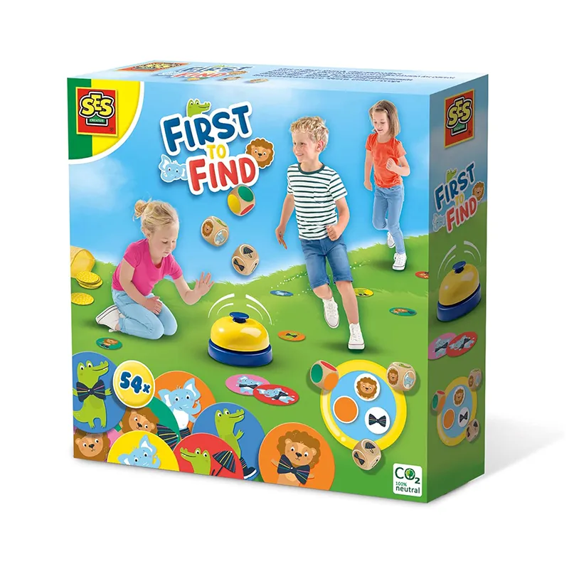 Jeu de recherche avec sonnette 60pcs - 36m+-0