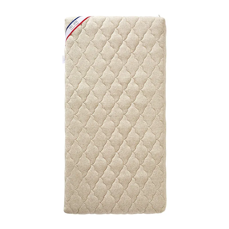 Matelas Coco Nut révers. déhoussable Beige ép. 12cm + Valisette de transport Offerte-3