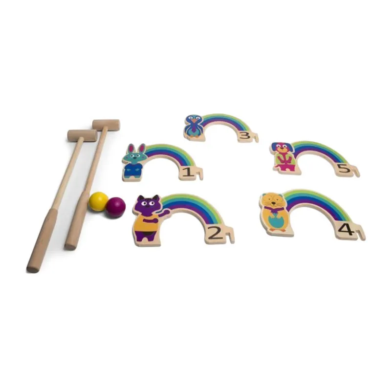 Croquet Arc-en-ciel - 4+-3