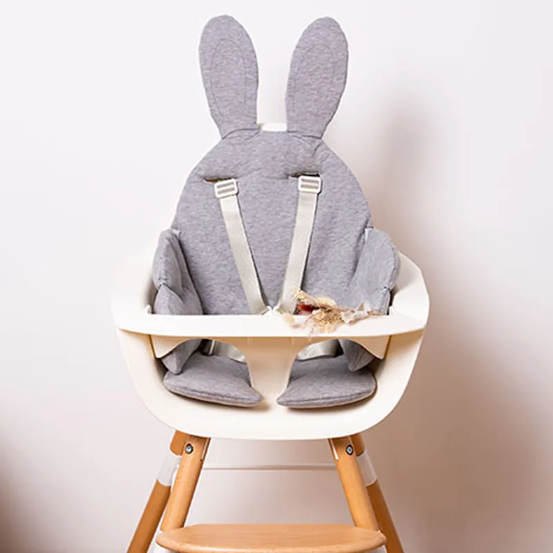 Coussin Chaise haute Lapin - Gris-1
