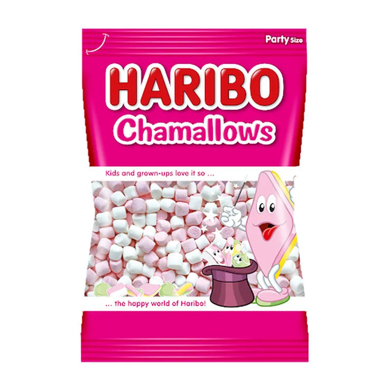 Haribo Mini chamallows Rose & Blanc - 1kg-0