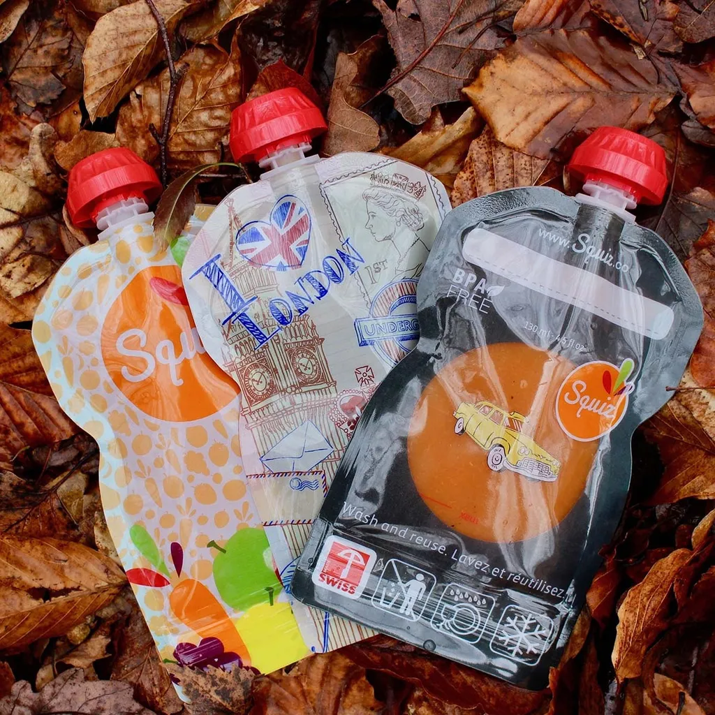 6 Gourdes réutil. 130ml Foodie - 6x130ml-4