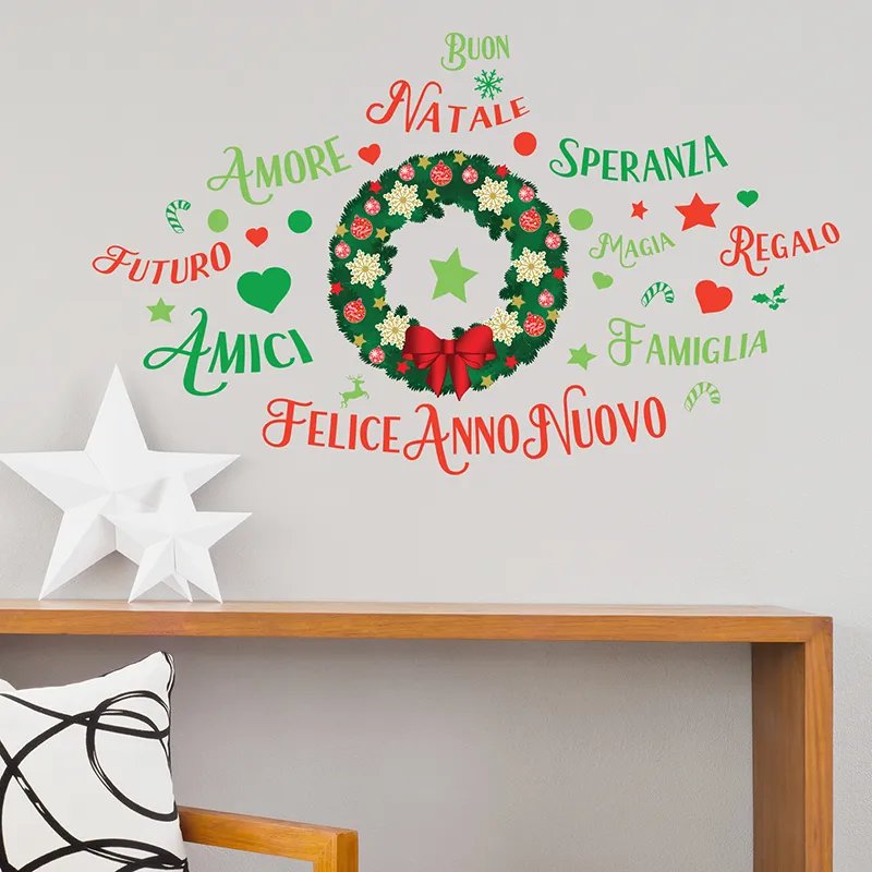 Stickers - Guirlande & Mots italiens-1
