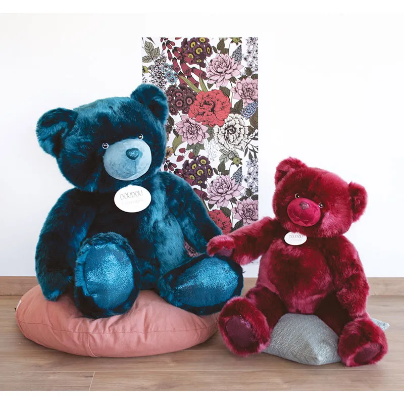 Peluche Ours Collection Bois de rose - 40cm-1