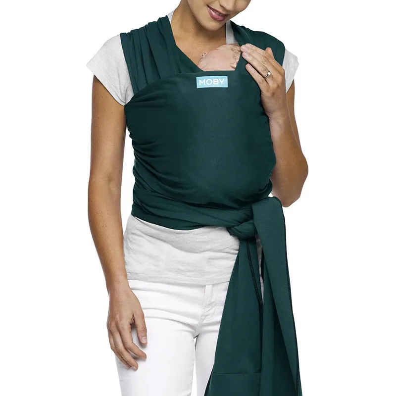 Écharpe de portage Moby Wrap classique Vert foncé - 0m+-1