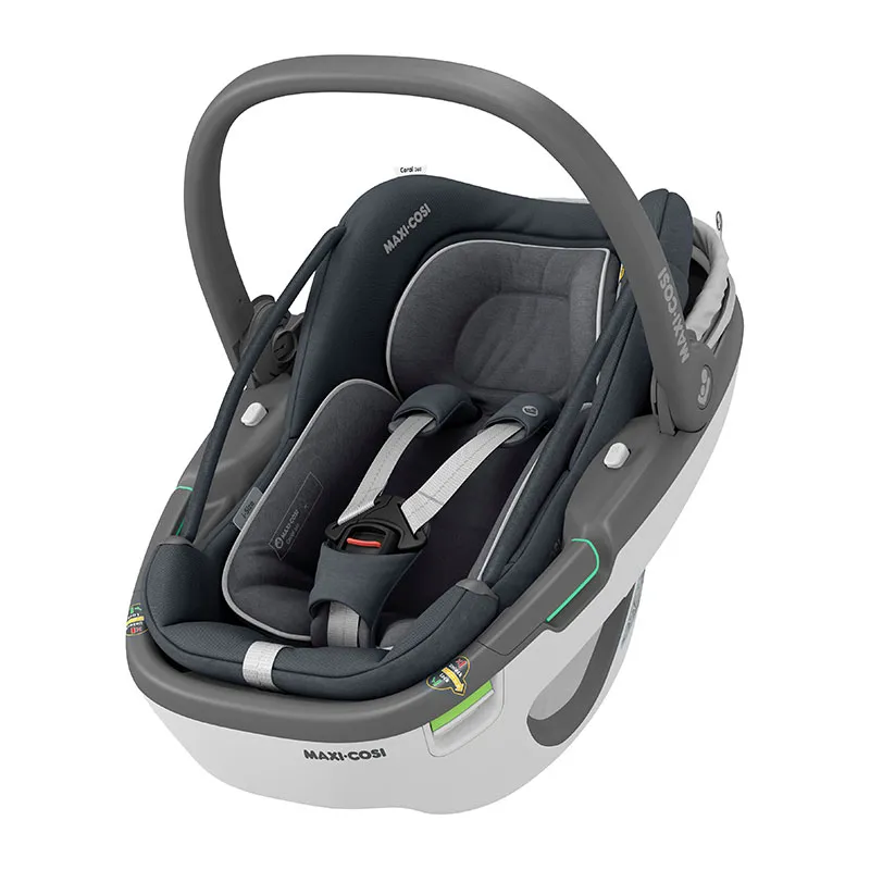 Duo Poussette Compacte Lara2 Essential Graphite + Cosi Coral 360 + Adaptateurs - 0m+-8