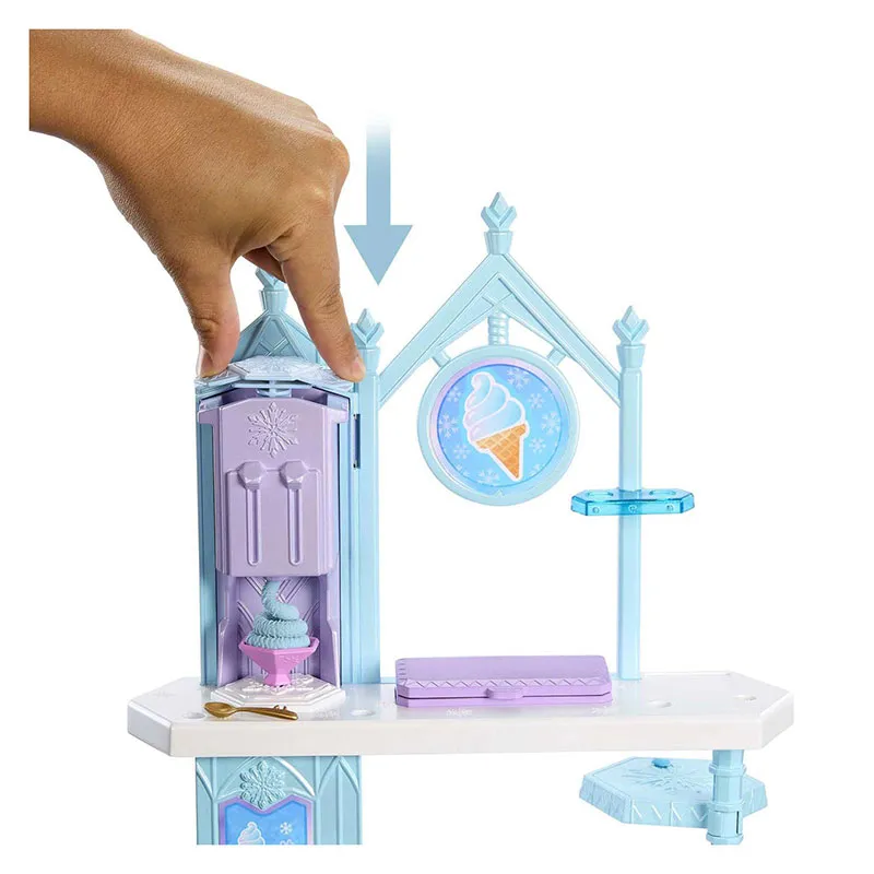 Coffret Poupée & Pâte à modeler Reine des Neiges 10pcs - 4+-2