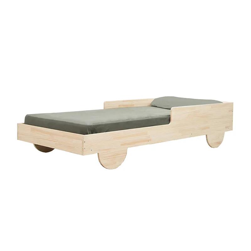 Lit pour voiture Montessori Bois - 45x93x200cm-0