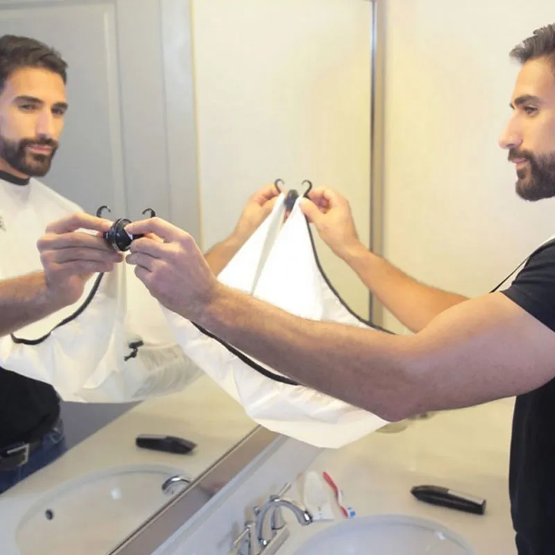 Tablier de barbier - Blanc-7