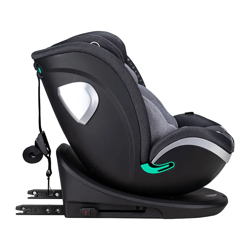 Siège-auto 360° I-Size/Isofix Opal 40-150 cm - Gris clair-2