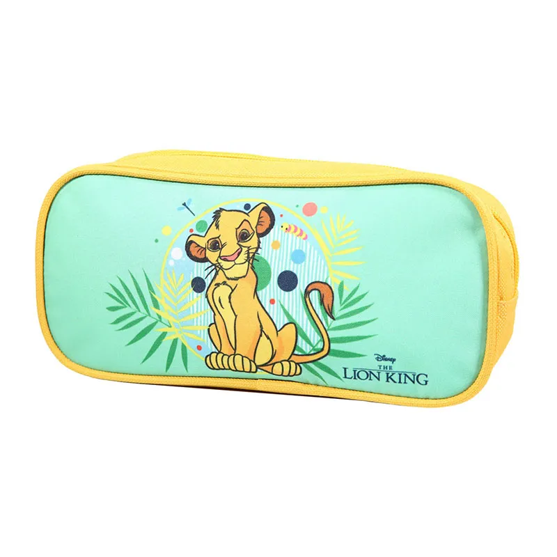 Trousse rectangulaire Le Roi Lion Vert - 23x10cm-1