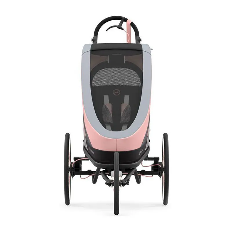 Poussette Multisport Zeno Black Pink/Silver Pink - 6m+-5