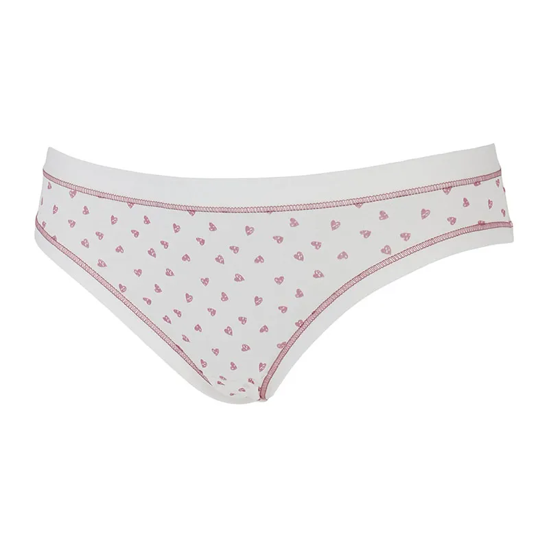 3 Culottes Mini Ass - Gris/Rose-7