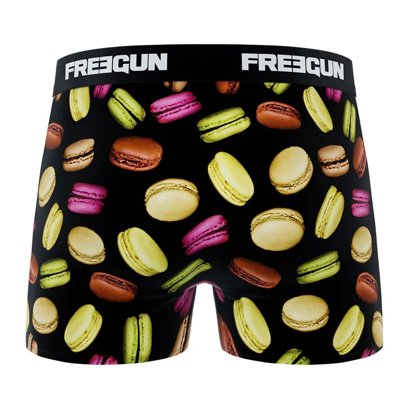 6 Boxers Garçon Best Of Freegun - Jaune/Rouge-9