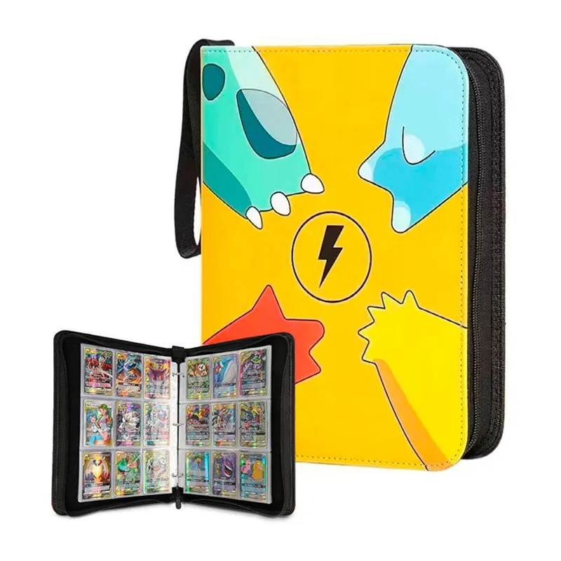 Portfolio pour cartes Pokémon Jaune - 900emplacement-0
