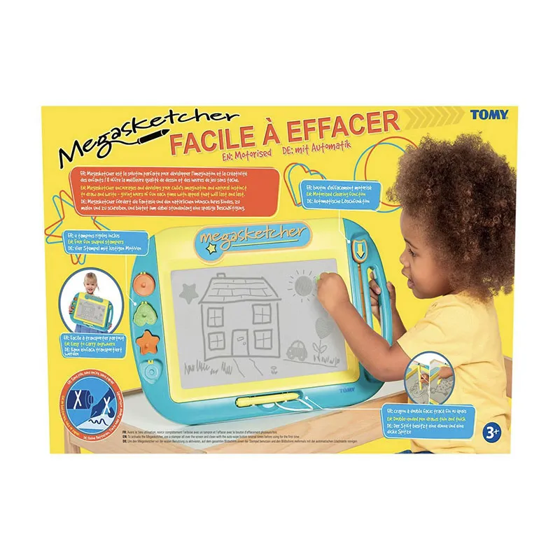 Ardoise magique Bleu Facile à effacer Megasketcher - 36m+-2