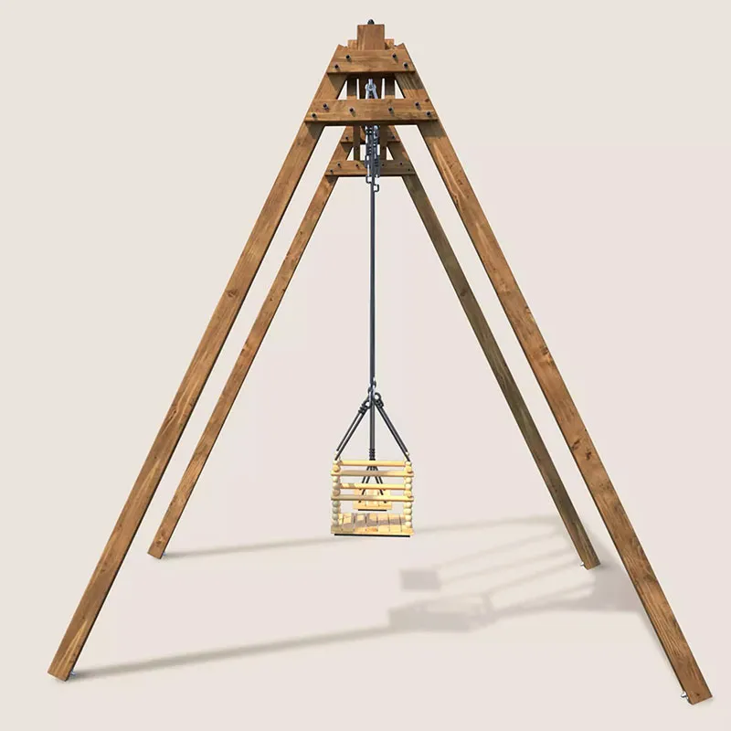 Portique 2 agrès Ambre - 6m+-5