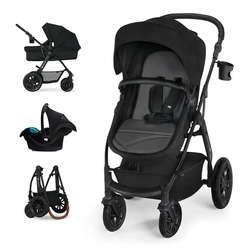 Poussette 3en1 Xmoov Mink Pro Noir - 0m+-0
