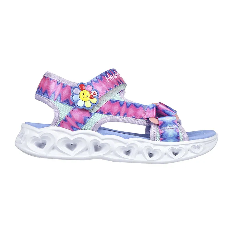 Sandales lumineuses Heart Miss V - Violet/Fuchsia-1