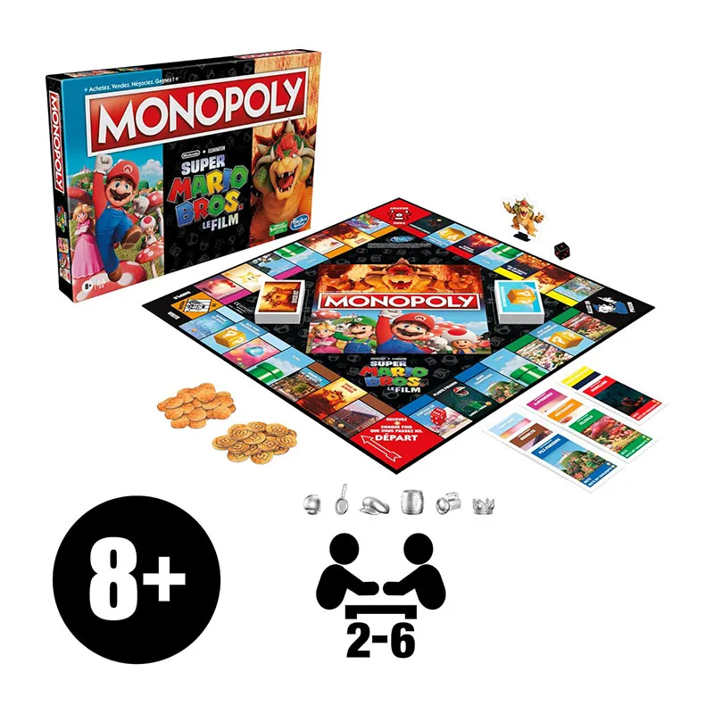 Monopoly Super Mario Bros - 8+-7