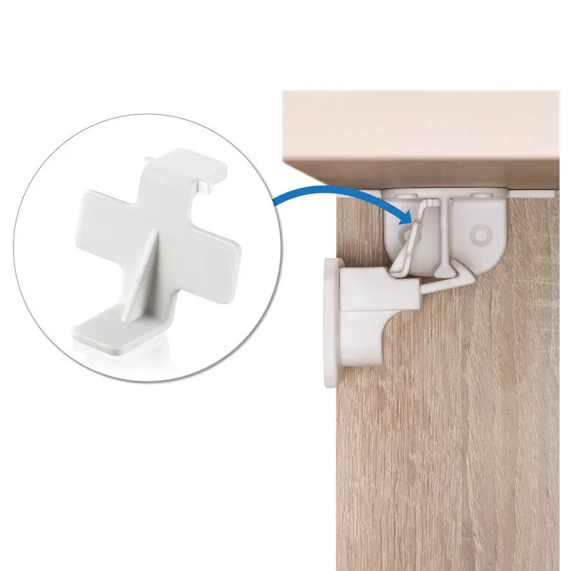 Serrure magnétique - Blanc-2