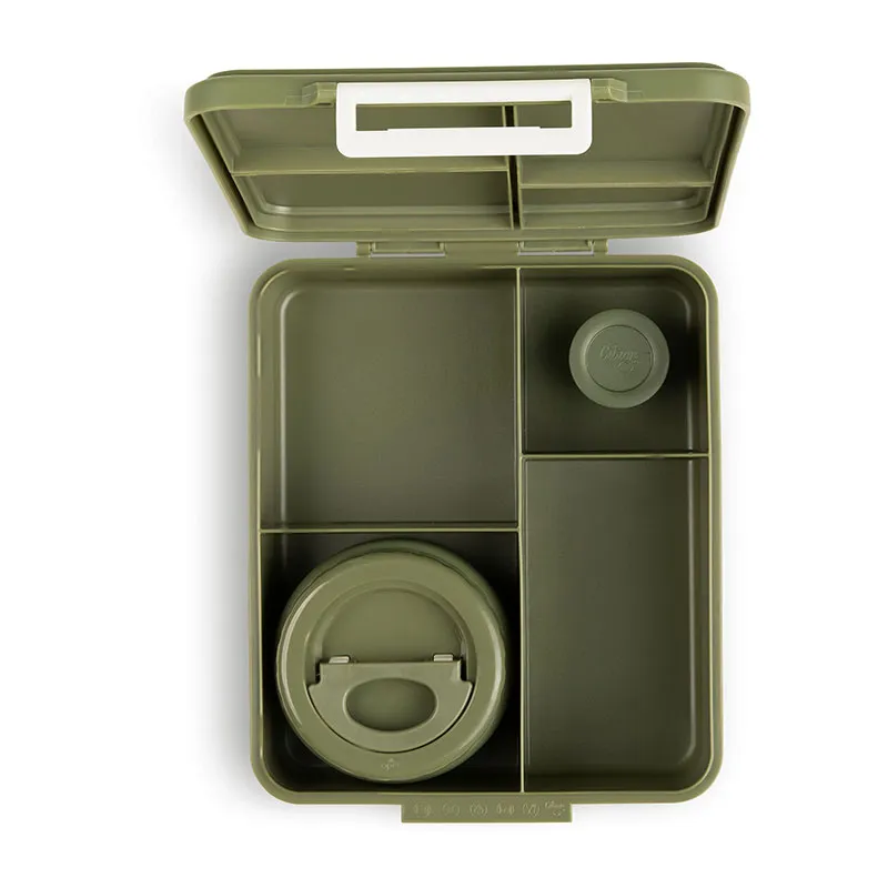 Grande Lunchbox Vert - 19x22x7cm-1