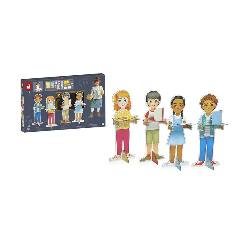 Jeu d'imitation Un jour à l'école - 36m+-8