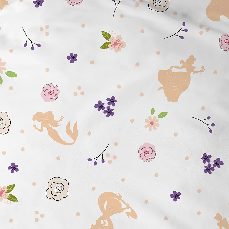 Parure 2pcs Princesses Disney - 140x200cm-4