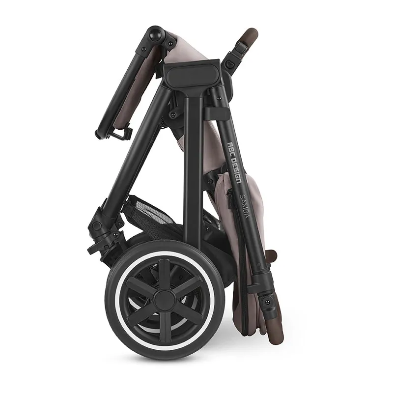 Trio Poussette Tout terrain Samba + Nacelle + Cosy Tulip + Adaptateurs Berry - 0m+-8